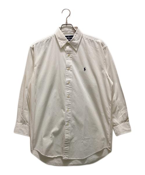 POLO RALPH LAUREN（ポロ・ラルフローレン）POLO RALPH LAUREN (ポロ・ラルフローレン) ボタンダウンシャツ ホワイト サイズ:Mの古着・服飾アイテム