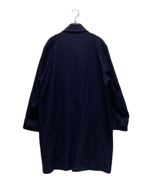 Name.（ネーム）Name. (ネーム) オフスケールウールオーバーコート ネイビー サイズ:freeの古着・服飾アイテム