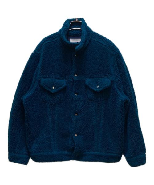 FACETASM（ファセッタズム）FACETASM (ファセッタズム) フリースジャケット ブルー サイズ:Freeの古着・服飾アイテム