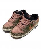 NIKE SB×Arts Recナイキエスビー×アーツレック）の古着「ダンク ロー プロ "ラストピンク アンド ラフグリーン"」｜ベージュ