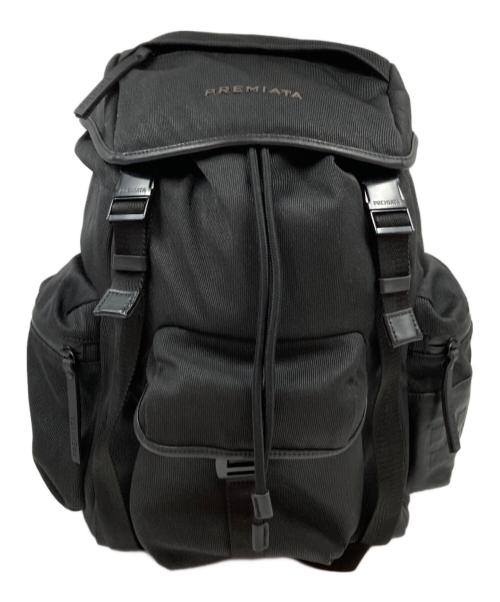 PREMIATA（プレミアータ）PREMIATA (プレミアータ) ブッカー リュック ブラックの古着・服飾アイテム