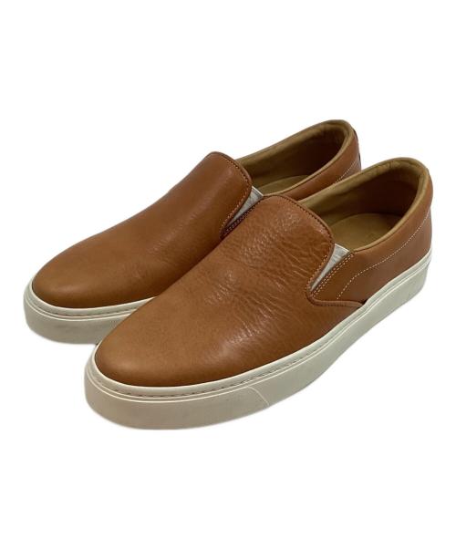 TOSS（トス）TOSS (トス) ランス レザースリッポン ブラウン サイズ:9の古着・服飾アイテム