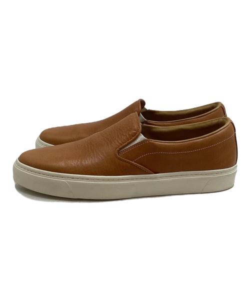 TOSS（トス）TOSS (トス) ランス レザースリッポン ブラウン サイズ:9の古着・服飾アイテム