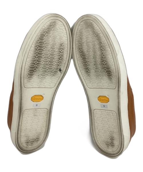 TOSS（トス）TOSS (トス) ランス レザースリッポン ブラウン サイズ:9の古着・服飾アイテム