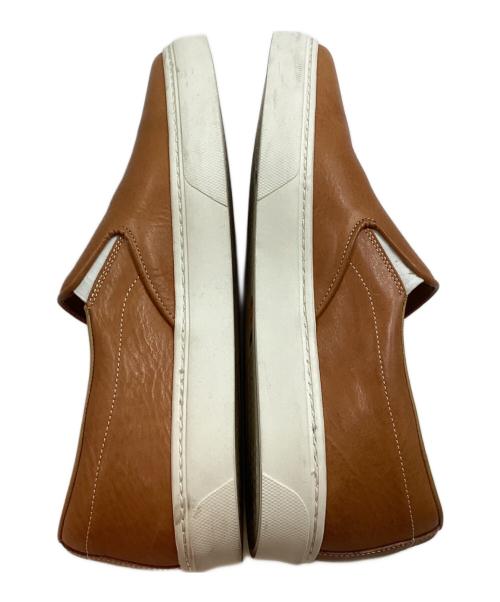 TOSS（トス）TOSS (トス) ランス レザースリッポン ブラウン サイズ:9の古着・服飾アイテム