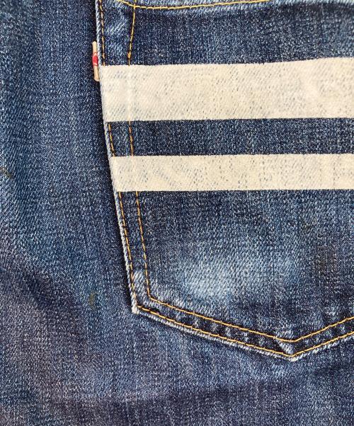 MOMOTARO JEANS（桃太郎ジーンズ）MOMOTARO JEANS (桃太郎ジーンズ) 出陣レーベル デニムパンツ インディゴ サイズ:W38の古着・服飾アイテム