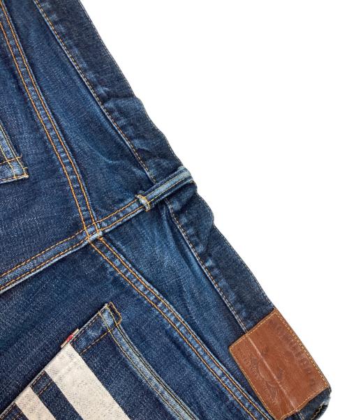 MOMOTARO JEANS（桃太郎ジーンズ）MOMOTARO JEANS (桃太郎ジーンズ) 出陣レーベル デニムパンツ インディゴ サイズ:W38の古着・服飾アイテム