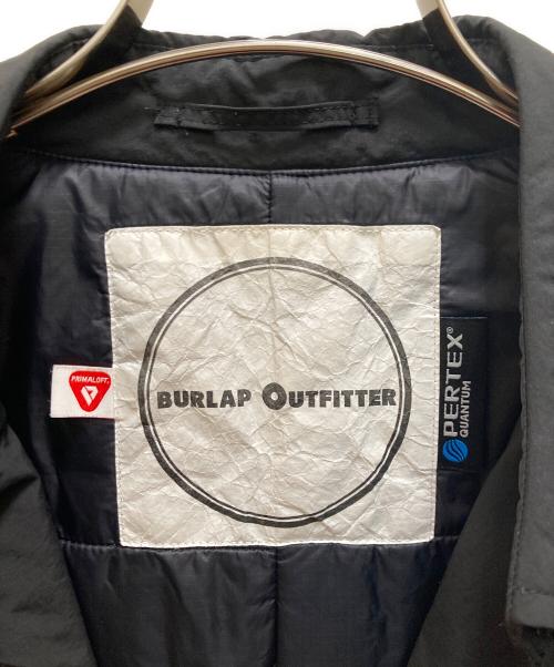 BURLAP OUTFITTER（バーラップアウトフィッター）BURLAP OUTFITTER (バーラップアウトフィッター) PRIMALOFT PERTEX 中綿コート ブラック サイズ:サイズ表記無しの古着・服飾アイテム