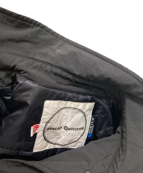 BURLAP OUTFITTER（バーラップアウトフィッター）BURLAP OUTFITTER (バーラップアウトフィッター) PRIMALOFT PERTEX 中綿コート ブラック サイズ:サイズ表記無しの古着・服飾アイテム