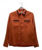 Hysteric Glamourヒステリックグラマー）の古着「オープンカラーシャツ」｜オレンジ