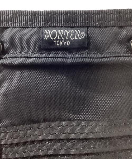 PORTER（ポーター）PORTER (ポーター) ハイブリッド 二つ折り財布 ブラックの古着・服飾アイテム
