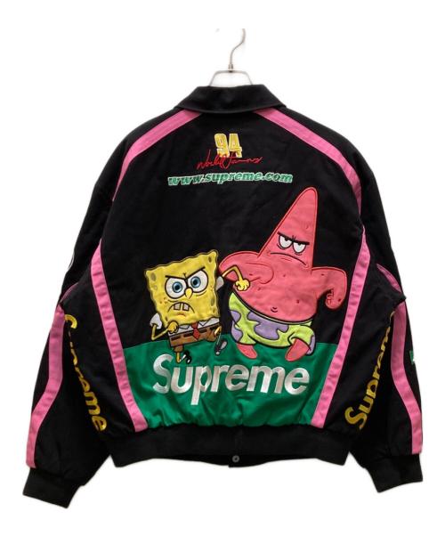 SUPREME（シュプリーム）Supreme (シュプリーム) SpongeBob (スポンジボブ) スクエアパンツ ジェフハミルトン レーシング ジャケット 