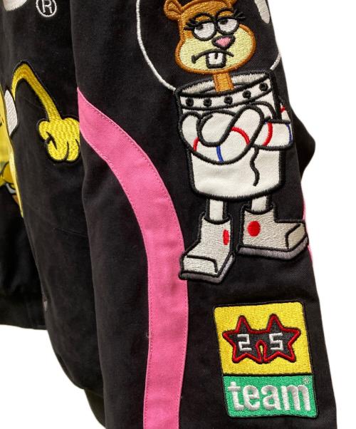 SUPREME（シュプリーム）Supreme (シュプリーム) SpongeBob (スポンジボブ) スクエアパンツ ジェフハミルトン レーシング ジャケット 