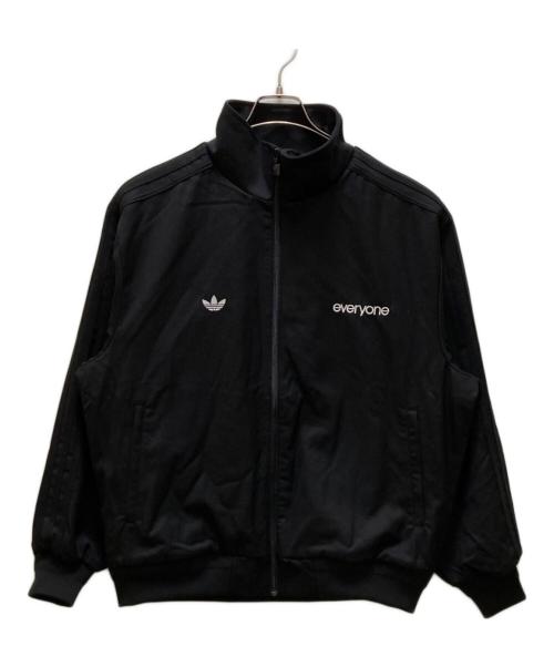adidas（アディダス）adidas (アディダス) everyone (エブリワン) コラボトラックジャケット ブラック サイズ:XLの古着・服飾アイテム