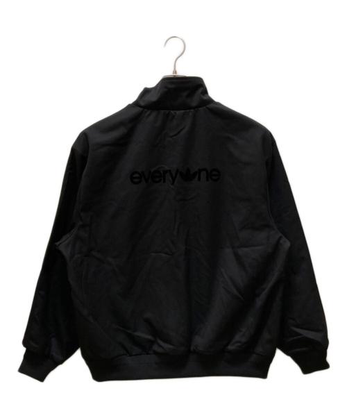 adidas（アディダス）adidas (アディダス) everyone (エブリワン) コラボトラックジャケット ブラック サイズ:XLの古着・服飾アイテム