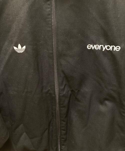 adidas（アディダス）adidas (アディダス) everyone (エブリワン) コラボトラックジャケット ブラック サイズ:XLの古着・服飾アイテム