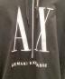中古・古着 ARMANI EXCHANGE (アルマーニ エクスチェンジ) AX刺繍プルオーバーパーカー ブラック サイズ:XL：5000円