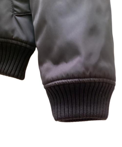 PRADA（プラダ）PRADA (プラダ) ボンバージャケット ブラック サイズ:46の古着・服飾アイテム