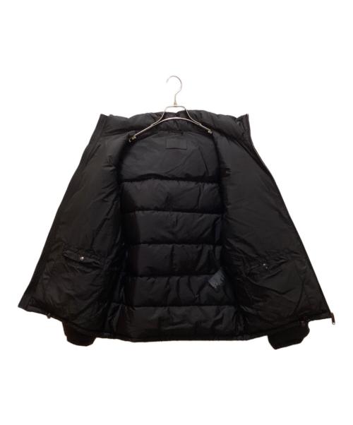 PRADA（プラダ）PRADA (プラダ) トライアングルロゴプレート ダウンジャケット ブラック サイズ:50の古着・服飾アイテム