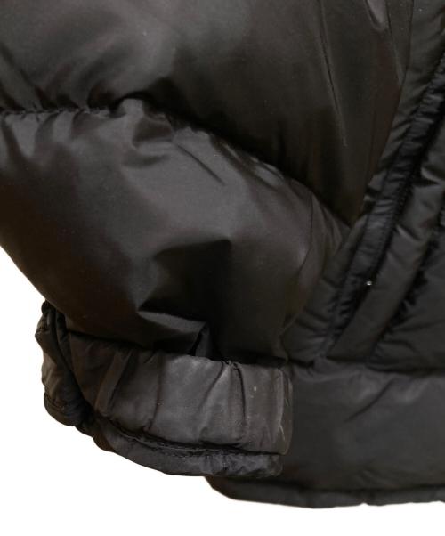 PRADA（プラダ）PRADA (プラダ) トライアングルロゴプレート ダウンジャケット ブラック サイズ:50の古着・服飾アイテム
