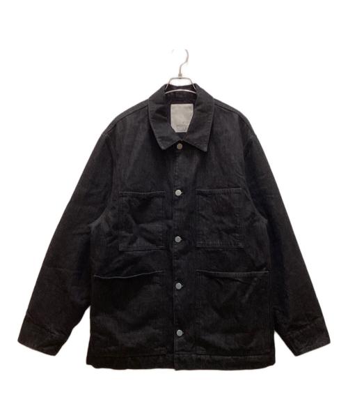 ZARA（ザラ）ZARA (ザラ) STUDIO NICHOLSON (スタジオ ニコルソン) カバーオール ブラック サイズ:Ⅼの古着・服飾アイテム