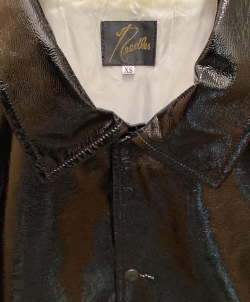 Needles（ニードルズ）Needles (ニードルズ) Coach Jacket PatentLeather ブラック サイズ:XSの古着・服飾アイテム