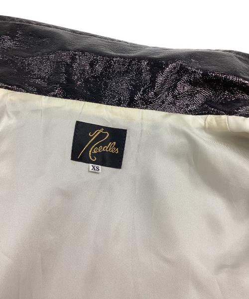 Needles（ニードルズ）Needles (ニードルズ) Coach Jacket PatentLeather ブラック サイズ:XSの古着・服飾アイテム