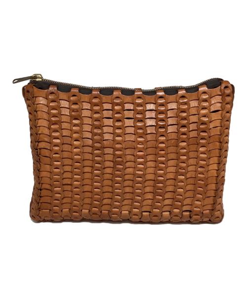 Hidetaka Fukaya（ヒデタカ フカヤ）Hidetaka Fukaya (ヒデタカ フカヤ) ハンドバッグ ブラウンの古着・服飾アイテム