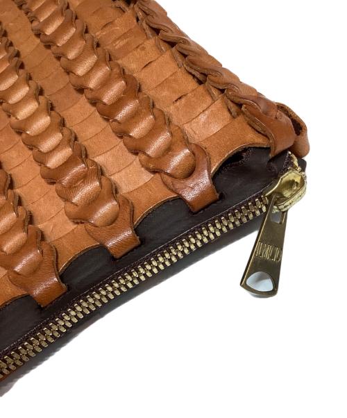 Hidetaka Fukaya（ヒデタカ フカヤ）Hidetaka Fukaya (ヒデタカ フカヤ) ハンドバッグ ブラウンの古着・服飾アイテム