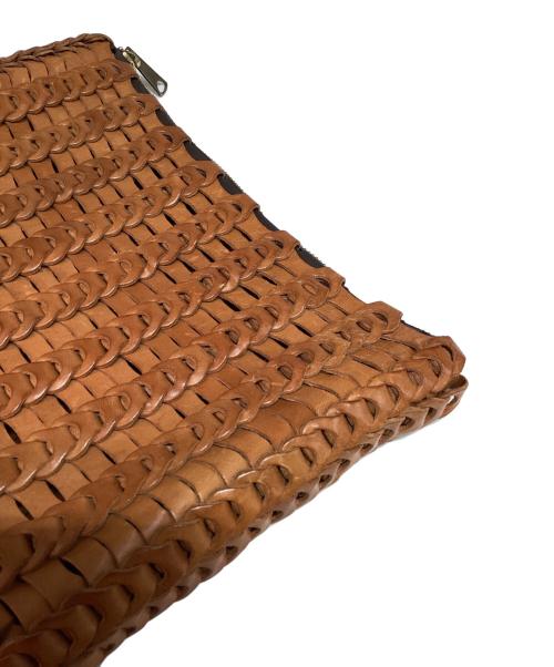 Hidetaka Fukaya（ヒデタカ フカヤ）Hidetaka Fukaya (ヒデタカ フカヤ) ハンドバッグ ブラウンの古着・服飾アイテム