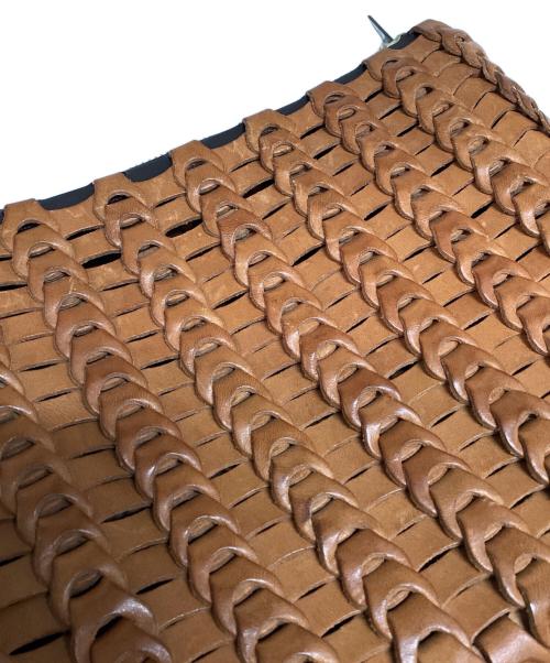 Hidetaka Fukaya（ヒデタカ フカヤ）Hidetaka Fukaya (ヒデタカ フカヤ) ハンドバッグ ブラウンの古着・服飾アイテム