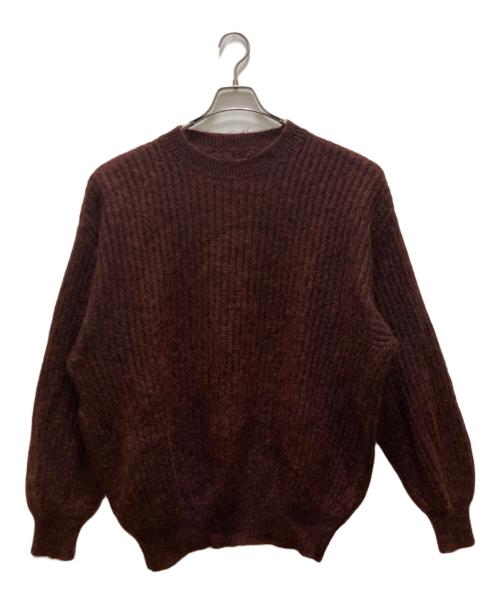 古着（フルギ）古着 (フルギ) ヴィンテージモヘアニット ブラウン サイズ:52の古着・服飾アイテム