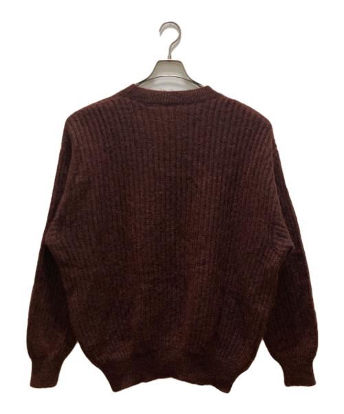 古着（フルギ）古着 (フルギ) ヴィンテージモヘアニット ブラウン サイズ:52の古着・服飾アイテム