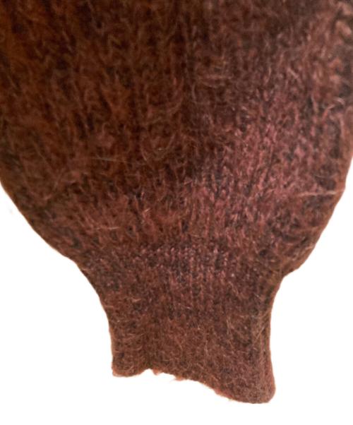 古着（フルギ）古着 (フルギ) ヴィンテージモヘアニット ブラウン サイズ:52の古着・服飾アイテム