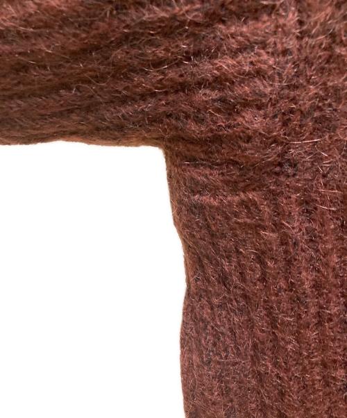 古着（フルギ）古着 (フルギ) ヴィンテージモヘアニット ブラウン サイズ:52の古着・服飾アイテム