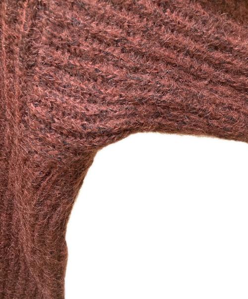 古着（フルギ）古着 (フルギ) ヴィンテージモヘアニット ブラウン サイズ:52の古着・服飾アイテム