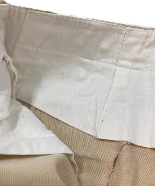 MAATEE&SONS（マーティーアンドサンズ）MAATEE&SONS (マーティーアンドサンズ) CABLEYARN DOUBLE KNEE PANTS アイボリー サイズ:2の古着・服飾アイテム