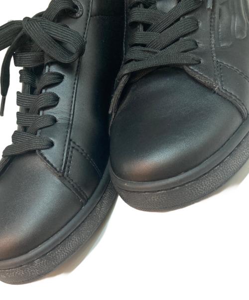 EMPORIO ARMANI（エンポリオアルマーニ）EMPORIO ARMANI (エンポリオアルマーニ) Classic CC スニーカー ブラック サイズ:UK7.5の古着・服飾アイテム