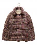 45rpm45アールピーエム）の古着「オーガニックツイードダウンジャケット」｜マルチカラー