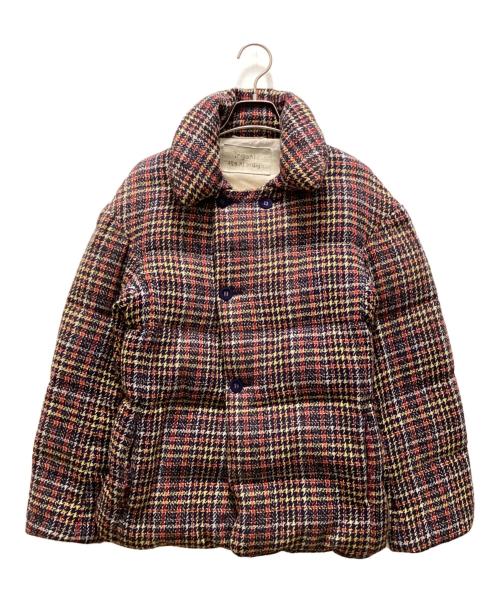 45rpm（45アールピーエム）45rpm (45アールピーエム) オーガニックツイードダウンジャケット マルチカラー サイズ:不明の古着・服飾アイテム