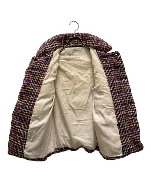 45rpm（45アールピーエム）45rpm (45アールピーエム) オーガニックツイードダウンジャケット マルチカラー サイズ:不明の古着・服飾アイテム