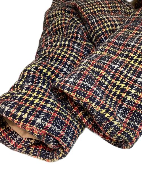 45rpm（45アールピーエム）45rpm (45アールピーエム) オーガニックツイードダウンジャケット マルチカラー サイズ:不明の古着・服飾アイテム