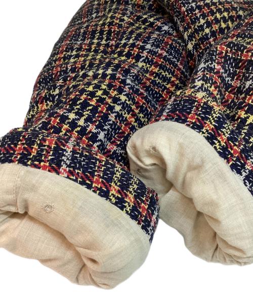 45rpm（45アールピーエム）45rpm (45アールピーエム) オーガニックツイードダウンジャケット マルチカラー サイズ:不明の古着・服飾アイテム