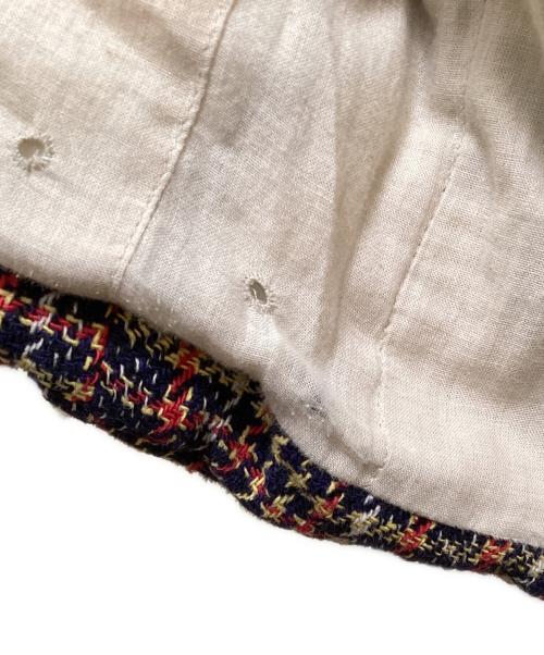 45rpm（45アールピーエム）45rpm (45アールピーエム) オーガニックツイードダウンジャケット マルチカラー サイズ:不明の古着・服飾アイテム