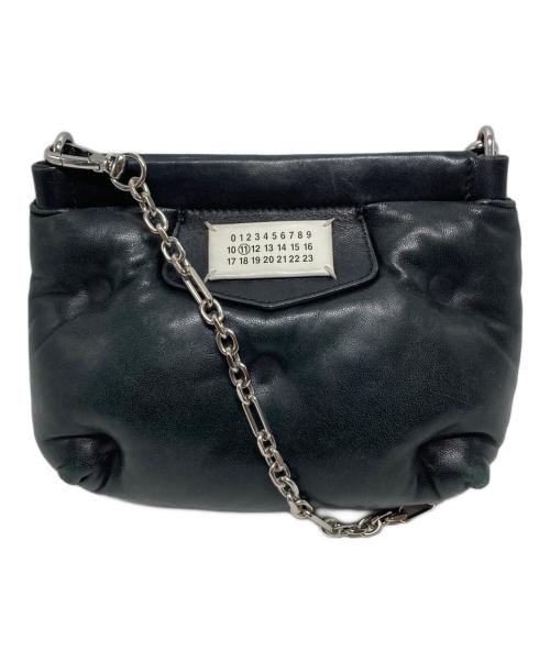 Maison Margiela（メゾンマルジェラ）Maison Margiela (メゾンマルジェラ) Glam Slam チェーンショルダーバッグ ブラックの古着・服飾アイテム