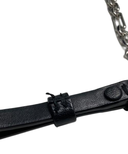 Maison Margiela（メゾンマルジェラ）Maison Margiela (メゾンマルジェラ) Glam Slam チェーンショルダーバッグ ブラックの古着・服飾アイテム