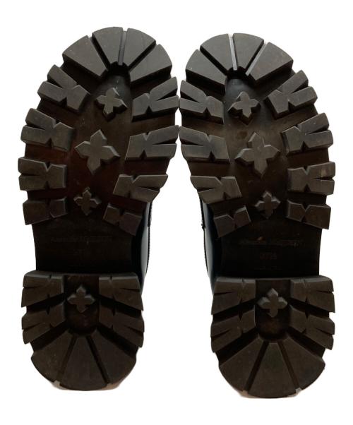 ALEXANDER McQUEEN（アレキサンダーマックイーン）ALEXANDER McQUEEN (アレキサンダーマックイーン) 厚底コインローファー ブラック サイズ: 37 1/2の古着・服飾アイテム