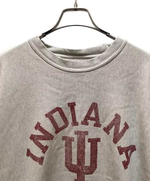 Champion REVERSE WEAVE（チャンピオン リバース ウィーブ）Champion REVERSE WEAVE (チャンピオン リバース ウィーブ) 00sプリントスウエット グレー サイズ:XLの古着・服飾アイテム