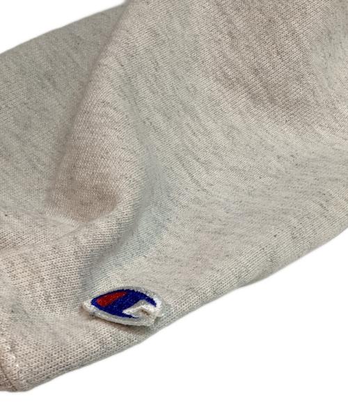 Champion REVERSE WEAVE（チャンピオン リバース ウィーブ）Champion REVERSE WEAVE (チャンピオン リバース ウィーブ) 00sプリントスウエット グレー サイズ:XLの古着・服飾アイテム