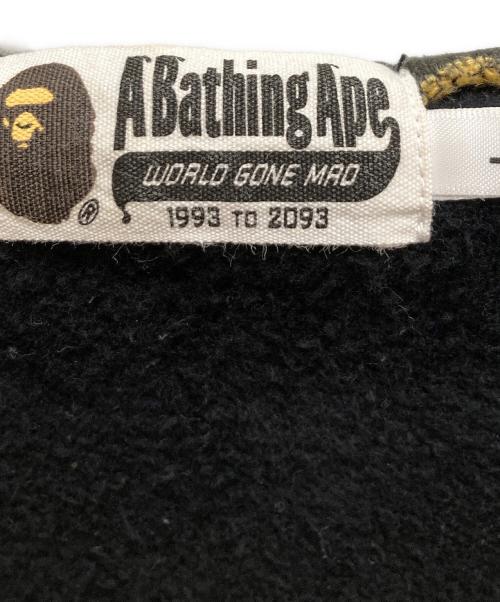 A BATHING APE（ア ベイシング エイプ）A BATHING APE (ア ベイシング エイプ) フードサルカモ ダブルジップパーカー ブラック サイズ:Lの古着・服飾アイテム
